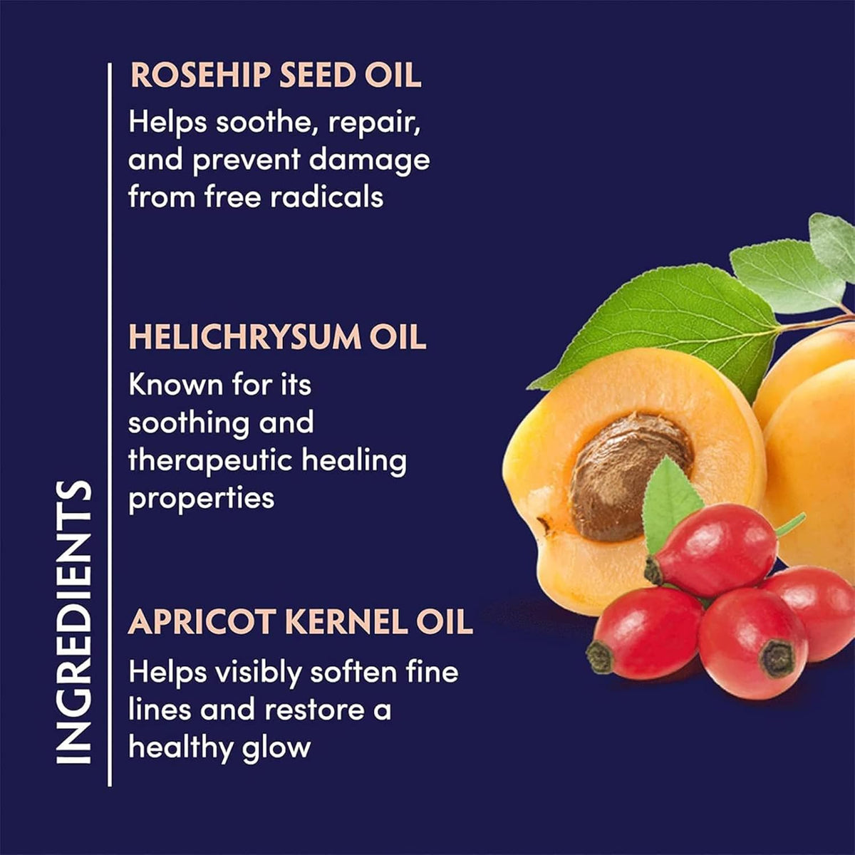 Naturopathica Rosehip Seed & Immortelle Regenerating Facial Oil, Daily Face Oil for Softened Fine