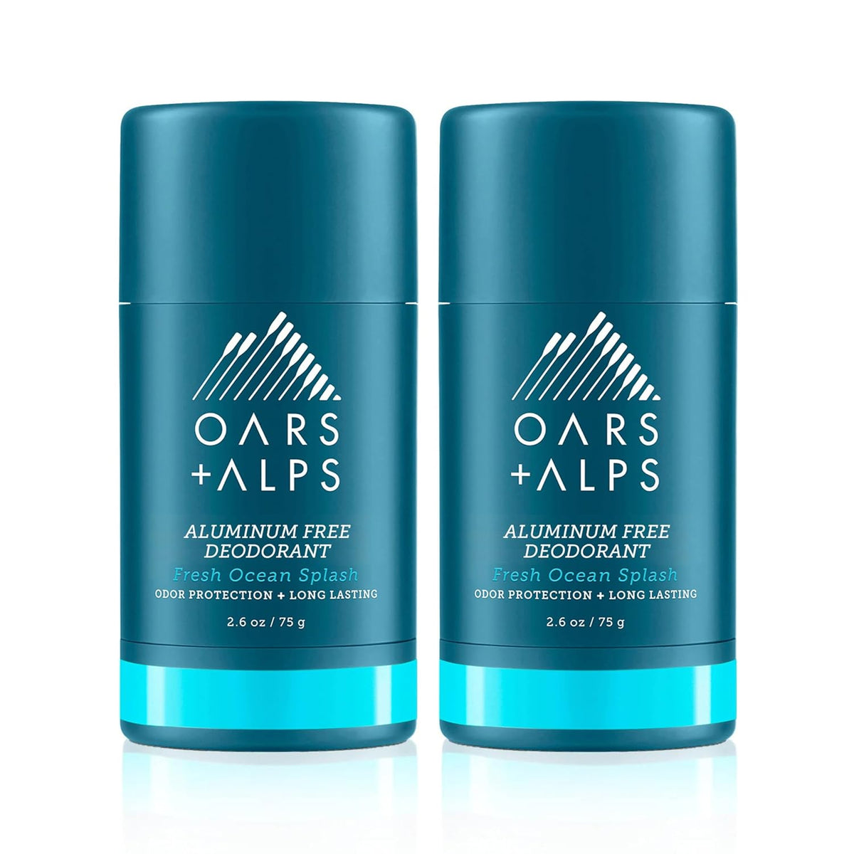 Oars + Alps Aluminum Free Deodorant for Men and Women, Dermatologist Tested and Made with Clean