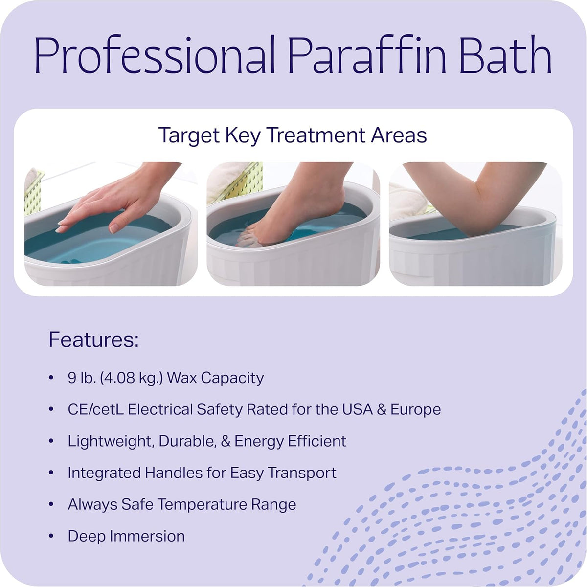 Therabath Professional Thermotherapy Paraffin Bath - Arthritis Treatment Relieves Muscle Stiffness