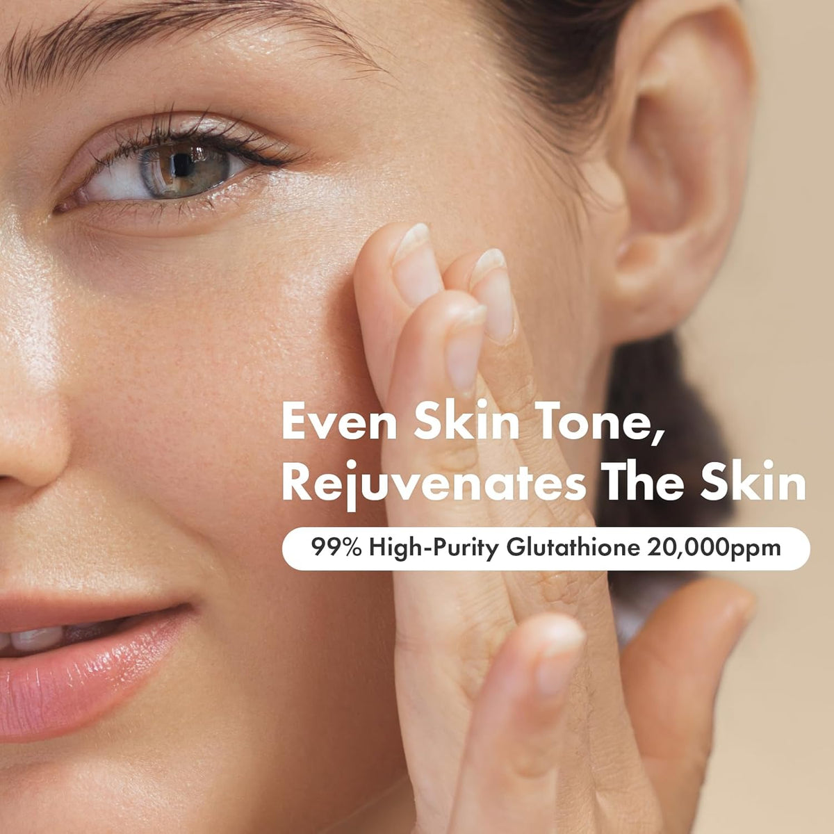 Glutathione Serum with 20,000ppm Glutathione, Niacinamide and hyaluronic acid, Dark Spot, Improve