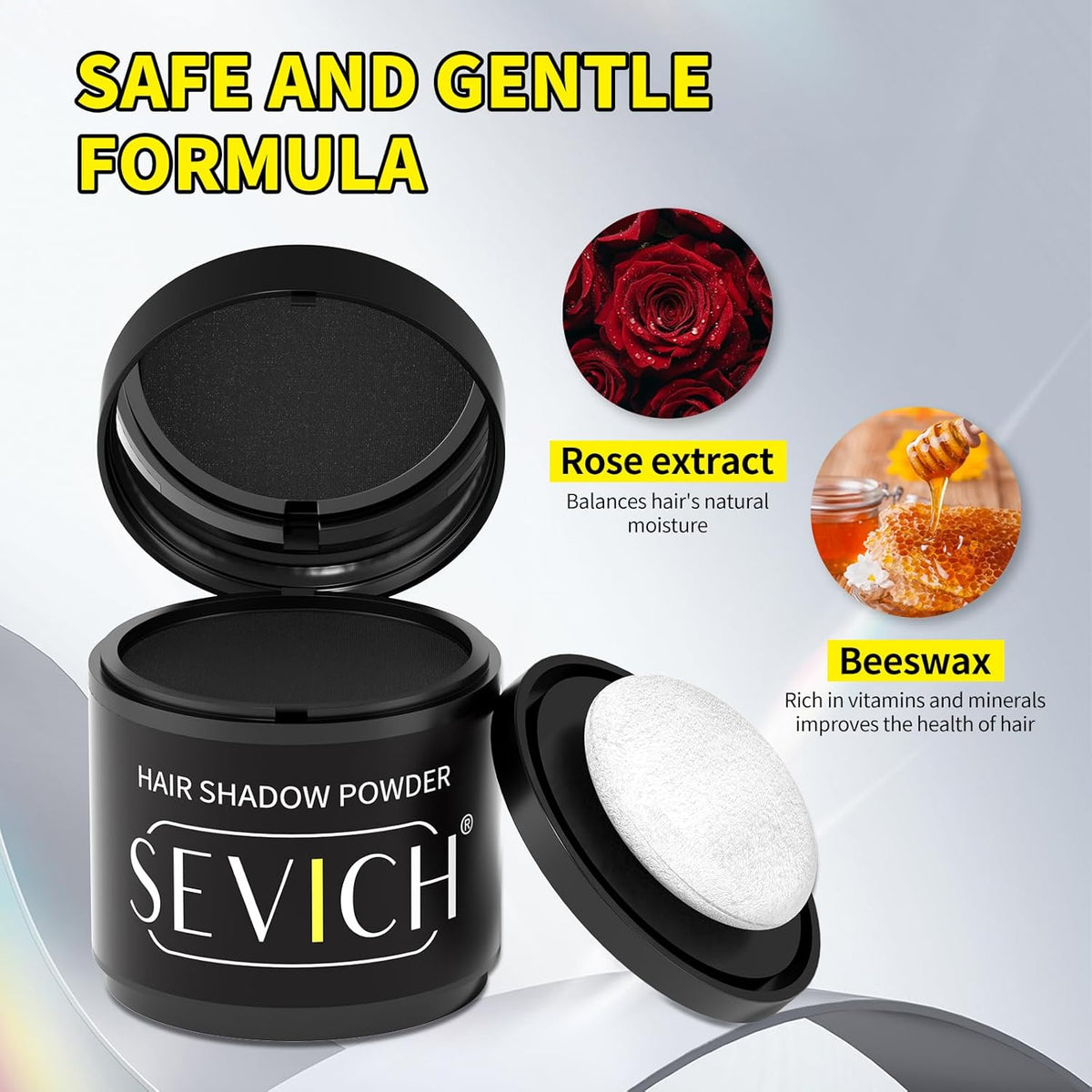 Sevich Hairline Powder 10g Large Capacity,Instantly Conceals Hair Loss,Root Touch up Powder,Hair