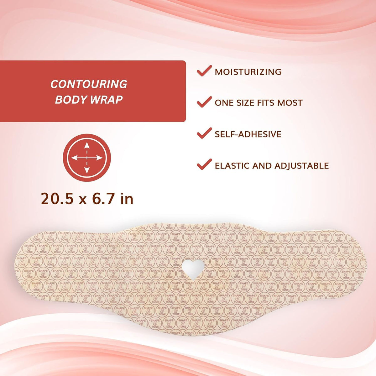 All Natural Moisturizing Body Applicator – Easy to Use Body Wrap -Anti Cellulite Solution- Firming