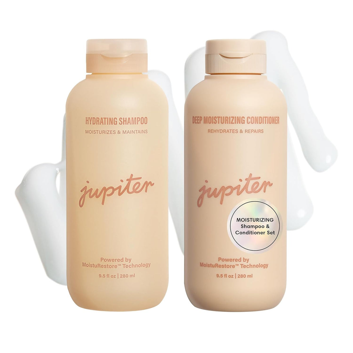 Jupiter Hydrating Shampoo and Conditioner Set – Moisturizing, Nourishing, and Strengthening Hair