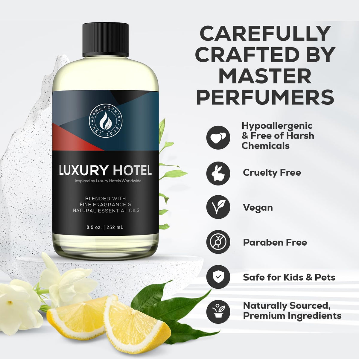 Aroma Country Luxury Hotel Diffuser Oil - Luxury Hotel Scent Oil for Diffuser & Air Fresheners for