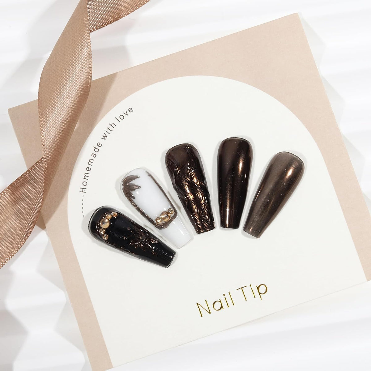 Artdone Chrome Nail Powder, Coffee Color Iridescent Aurora Powder Metallic Mirror Effect Pigment