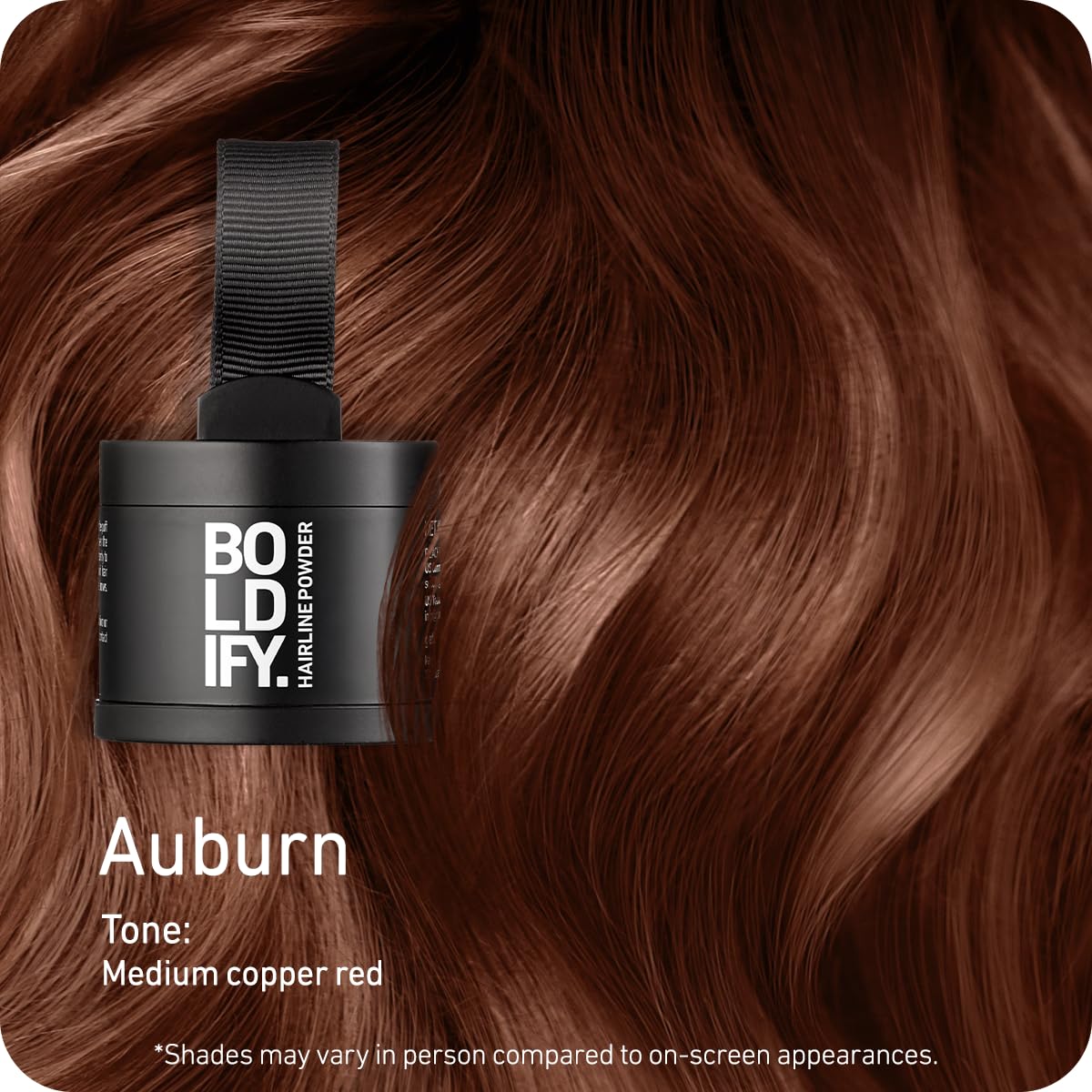 BOLDIFY Hairline Powder - Root Touch Up Hair Color for Gray Coverage - Bald Spot Concealing Hair