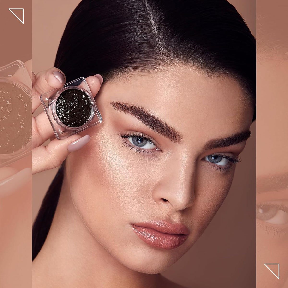 Ofra Eyebrow Gel - Dark Charcoal Gray - Semi-Permanent Brow Gel, and Waterproof Eyebrow Filler - 5g