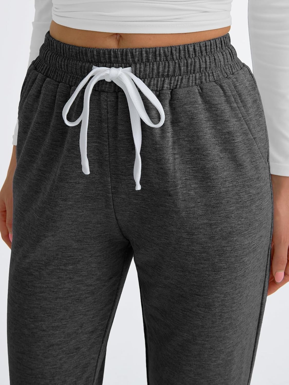 AUTOMET Sweatpants Women with Pockets Lounge Pajama Travel Pants Work Joggers Fall Clothes Winter