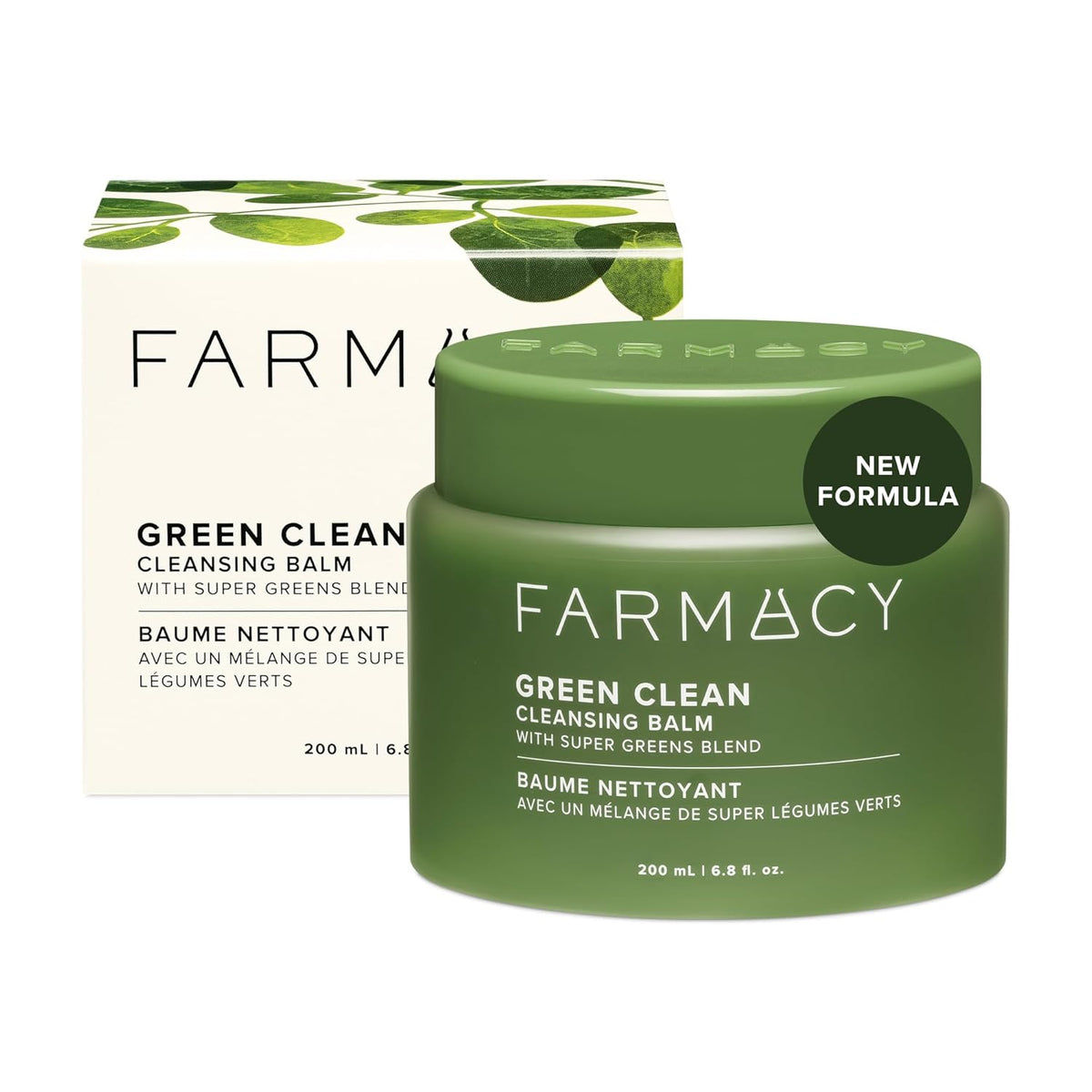 Farmacy Makeup Remover Cleansing Balm - Green Clean Waterproof Makeup Remover + Oil Based Cleanser