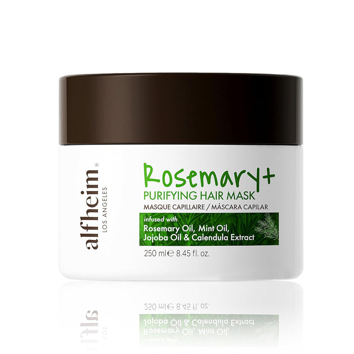 ALFHEIM Rosemary+ Purifying Hair Mask | Deep Moisturizing & Scalp Balancing Treatment | Infused