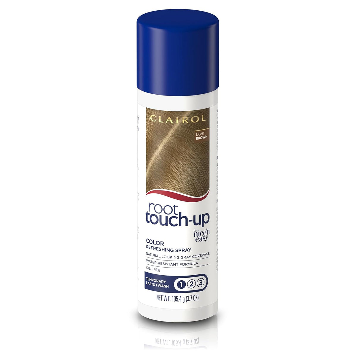 Clairol Root Touch-Up by Nice'n Easy Temporary Hair Coloring Spray, Light Brown Hair Color, Pack of
