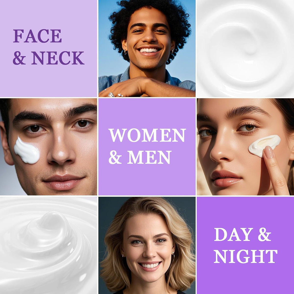 Retinol Cream for Face, Neck Creams for Tightening and Firming, Anti Aging Face Moisturizer for