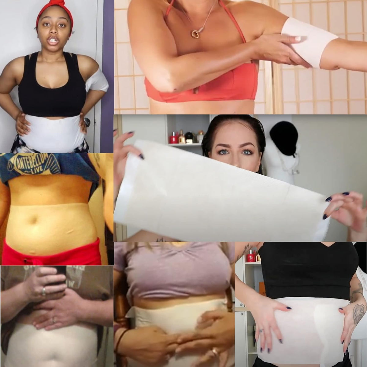 Ultimate Body Wrap with Guarana, Green Tea, and Seaweed Works for Stomach Belly Legs Arms Abdomen 6