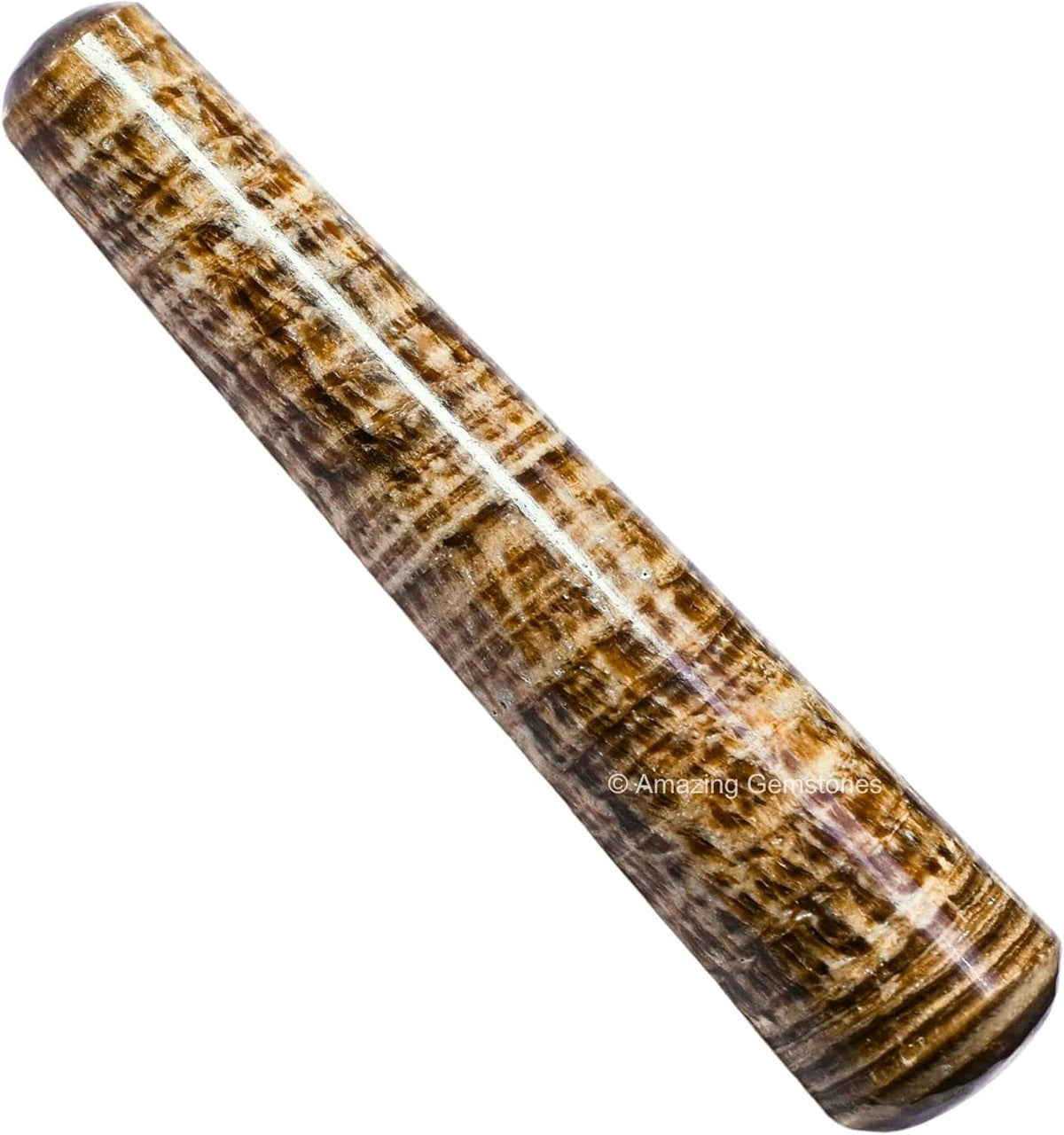 Amazing Gemstone Aragonite Crystal Wand Massage Stick - Pelvic Wand Gua Sha for Adults - Crystals