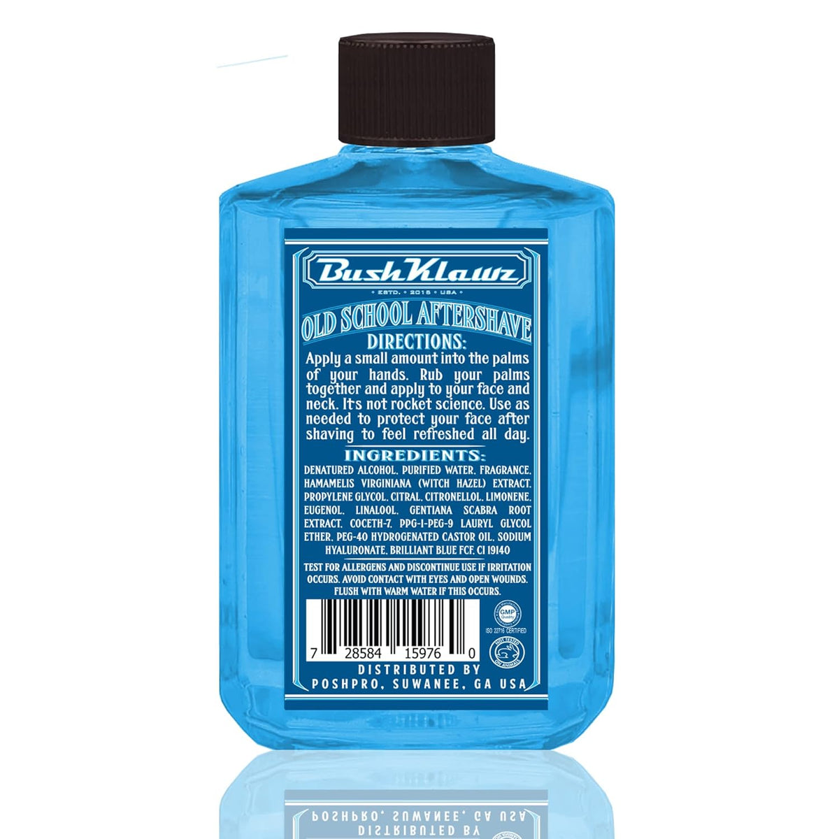 Classic Refreshing Cooling Soothing Barbershop After Shave Lotion Balm Toner Splash Pacific Prince