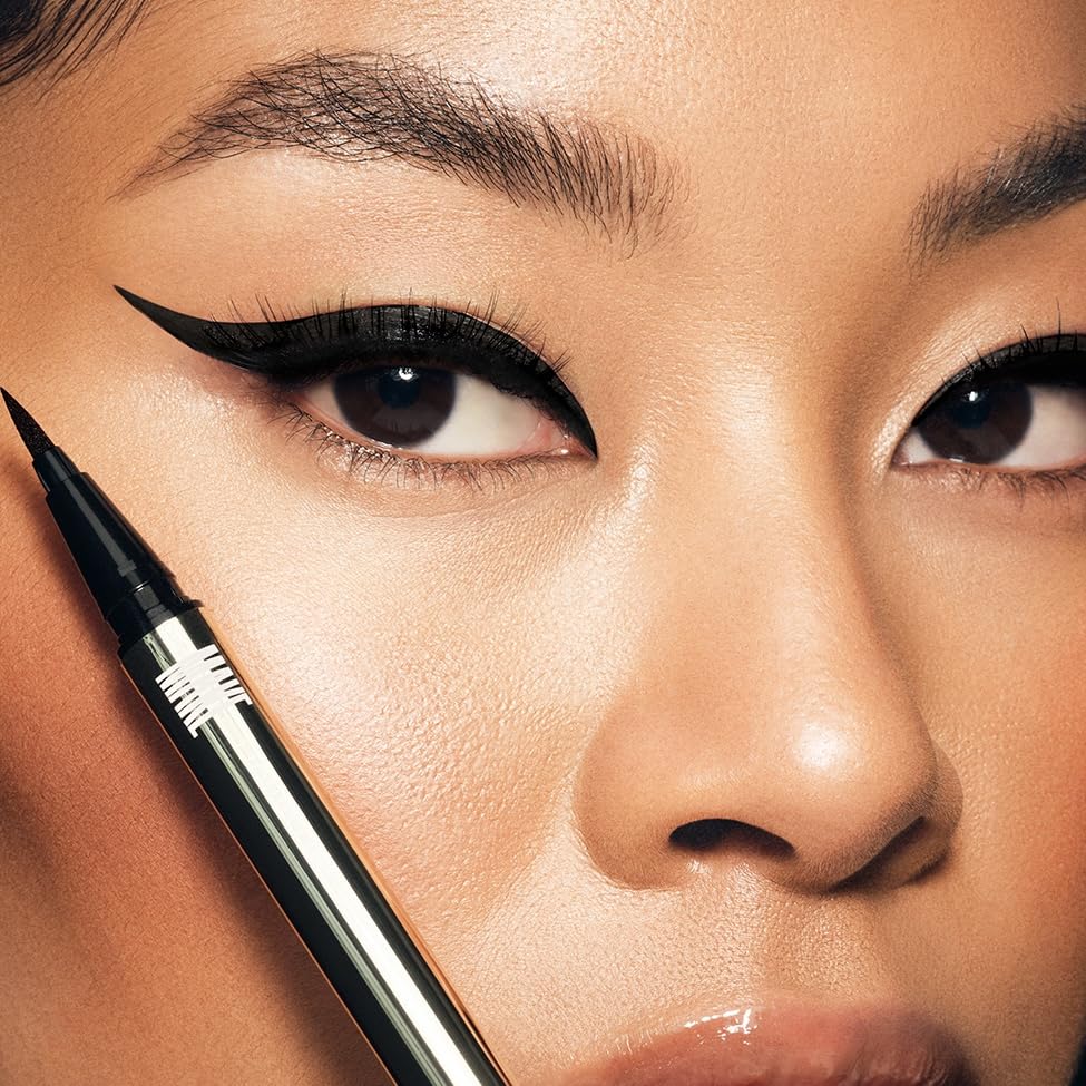 MAKE Beauty Smudge-Proof Felt Tip for Precise Application of Lines, Wings, and Graphics. Long