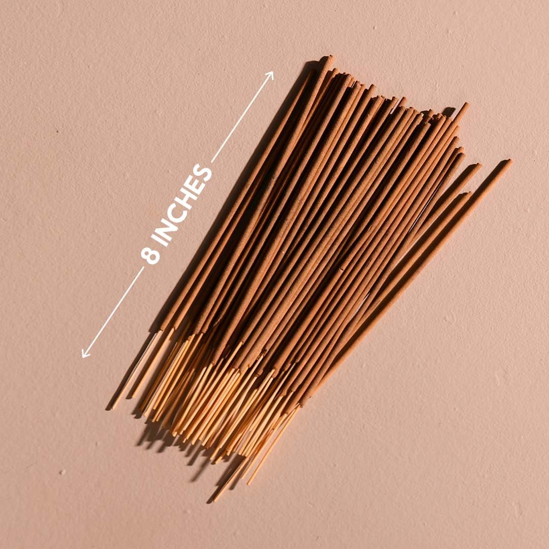 Folkulture Incense Sticks with Holder for Gift | Set of 6 (120) Non Toxic Fall Incense Sticks with