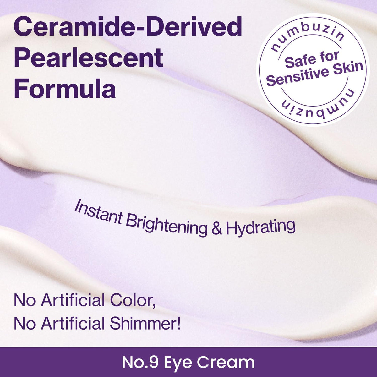 numbuzin No.9 Eye Cream | NAD+ Retinol Volumetox Eye Cream | Firming, Wrinkles, Fine Lines, Dark