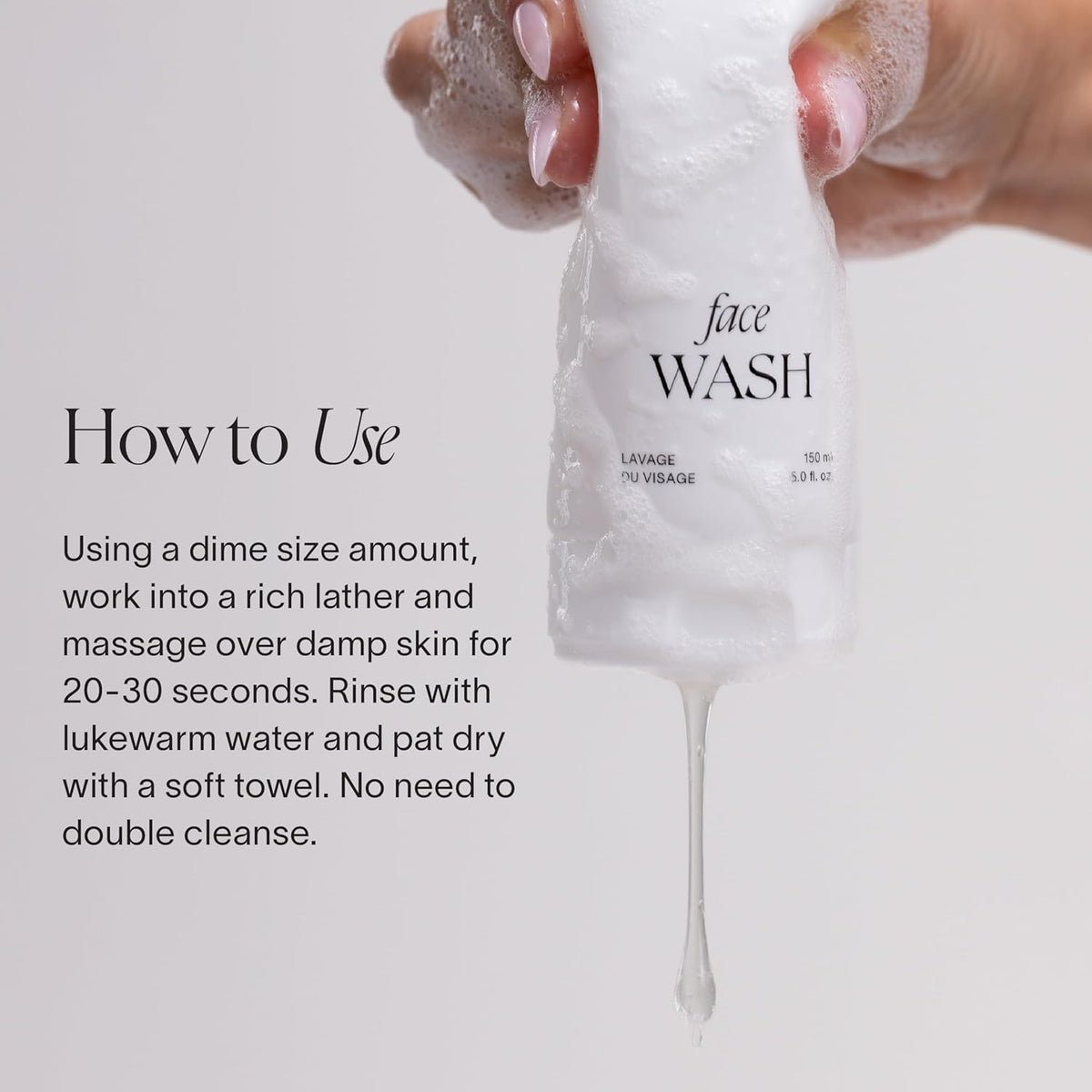 Doctor Rogers Face Wash. Gentle Hydrating Daily Cleanser for Sensitive, Dry & Combination Skin, 5