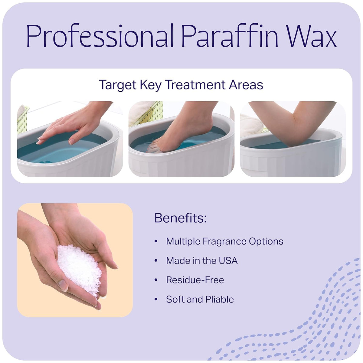 Therabath Paraffin Wax Refill - Use to Relieve Arthritis Discomfort, Stiff Muscles & Dry Skin