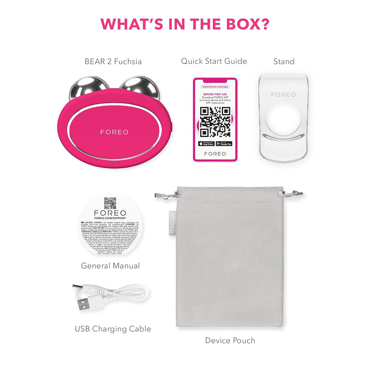 FOREO Bear 2 Advanced Toning Microcurrent Facial Device -Face Sculpting Tool - Firm & Contour