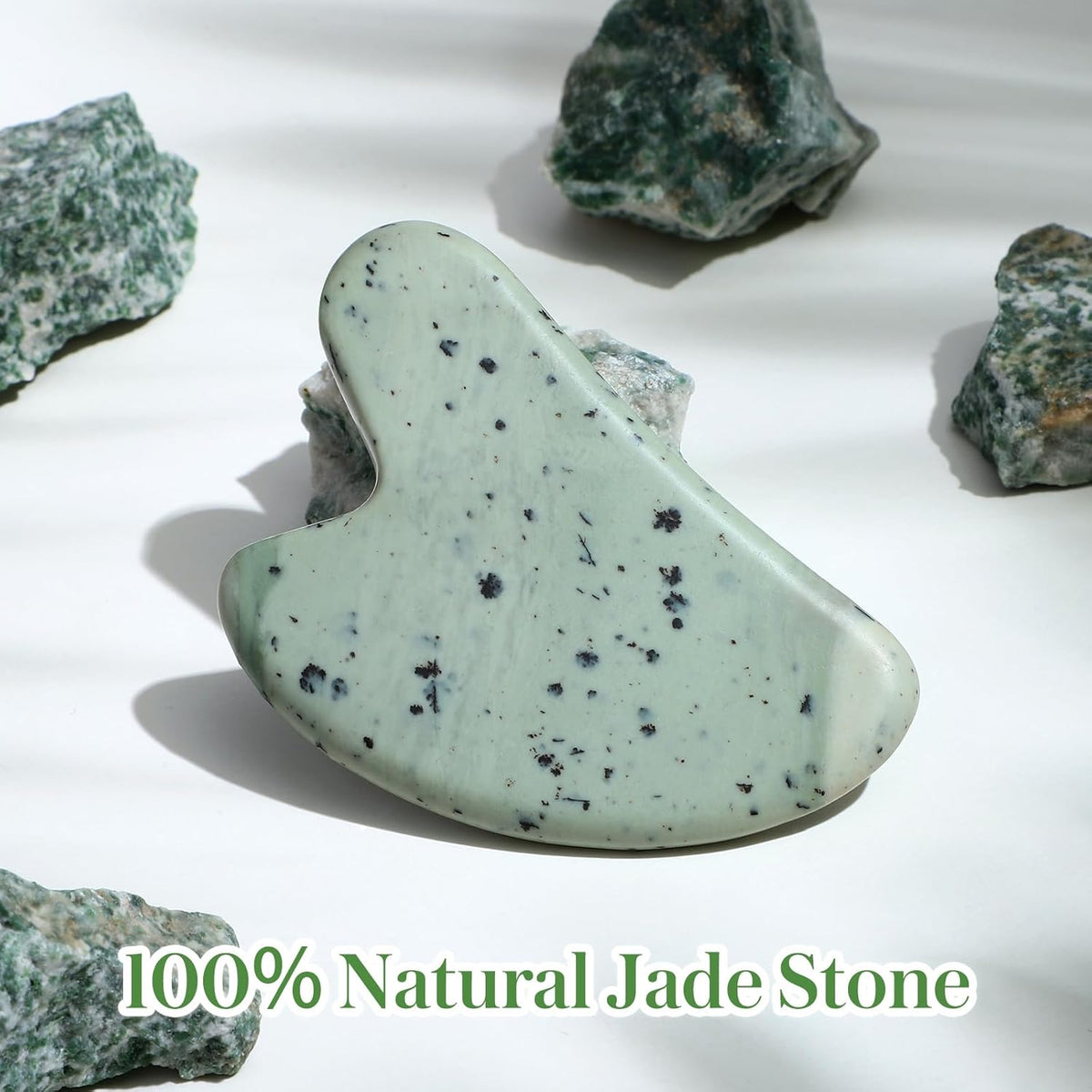 Gua Sha Facial Tools Guasha Tool Gua Sha Jade Stone for Face Skincare Facial Body Acupuncture