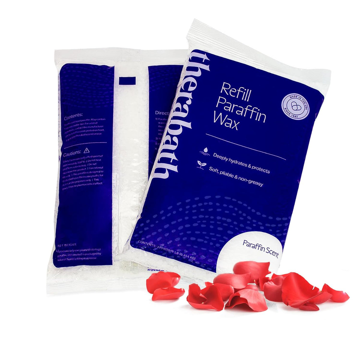 Therabath Paraffin Wax Refill - Thermotherapy - For Hands, Feet, Body - Deeply Hydrates - Made in