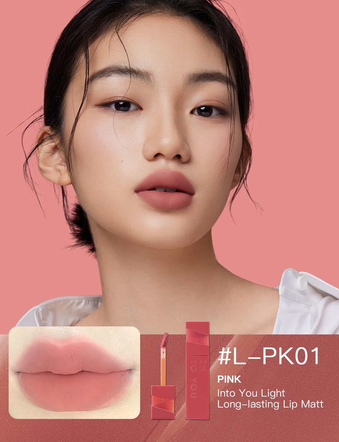 INTO YOU Matte Lipstick Velvet Lip Stain Lip Mud Long Lasting Waterproof Lip Stain Lip Gloss Makeup