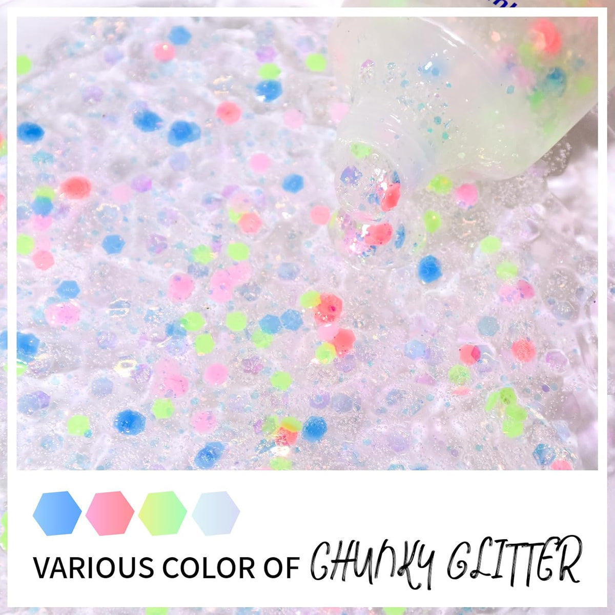 DAGEDA Rainbow Body Glitter Gel, Face Glitter for Pride Day Makeup Sequins Shimmer Eyeshadow
