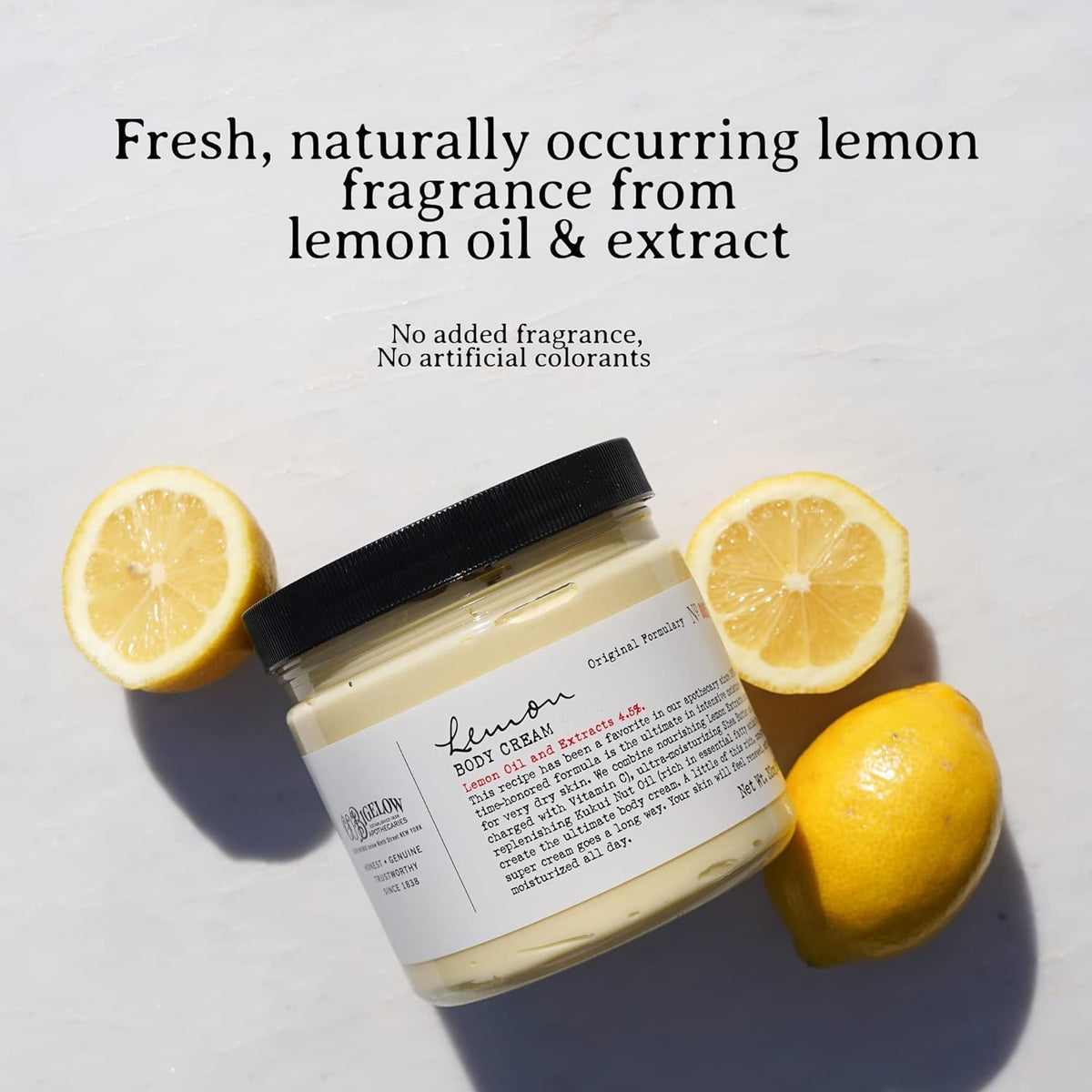 C.O. Bigelow Apothecary Trio Bath & Body Care Gift Set, Lemon Soap, Lemon Hand Treatment & Body