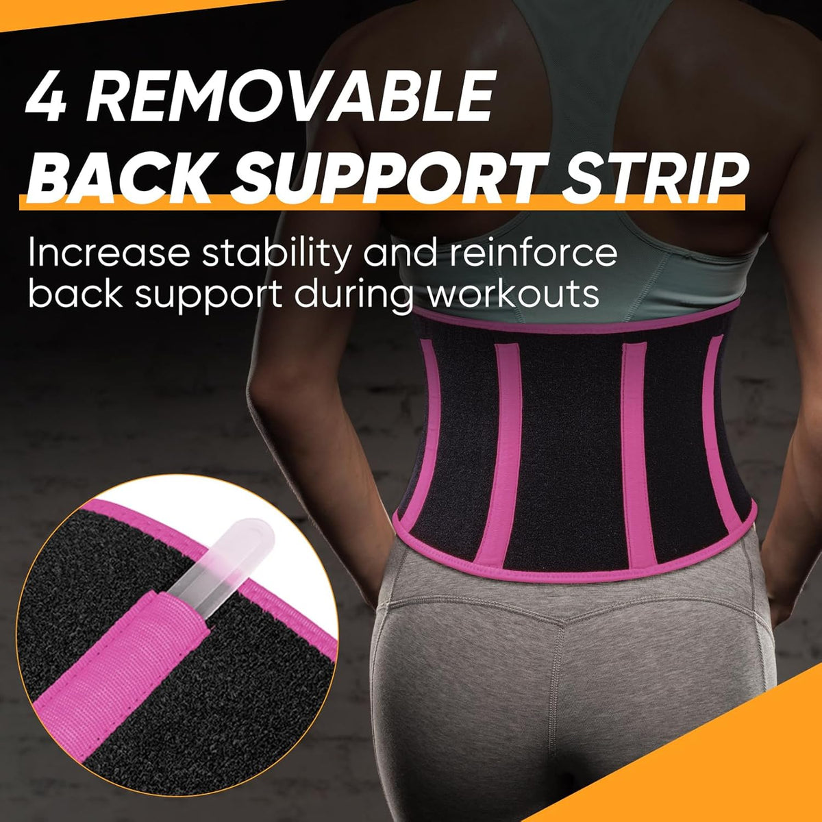 APEXUP Sweat Waist Trainer for Women and Men, Neoprene Waist Trimmer Belt Slimming Sweat Band with