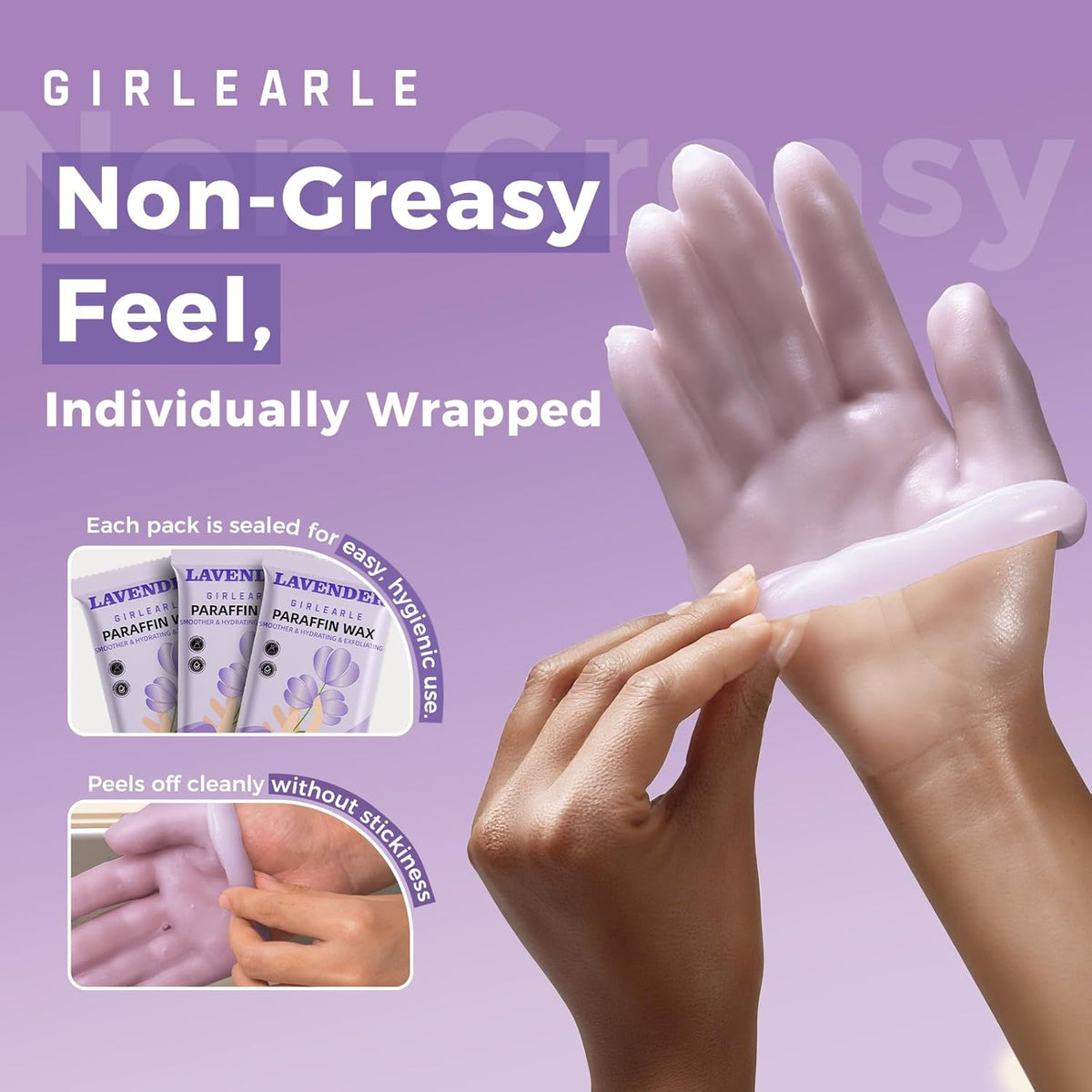 Paraffin Wax Refills 10 Packs for Paraffin Wax Bath Machine - for Dry Cracked Skin on Hands, Feet
