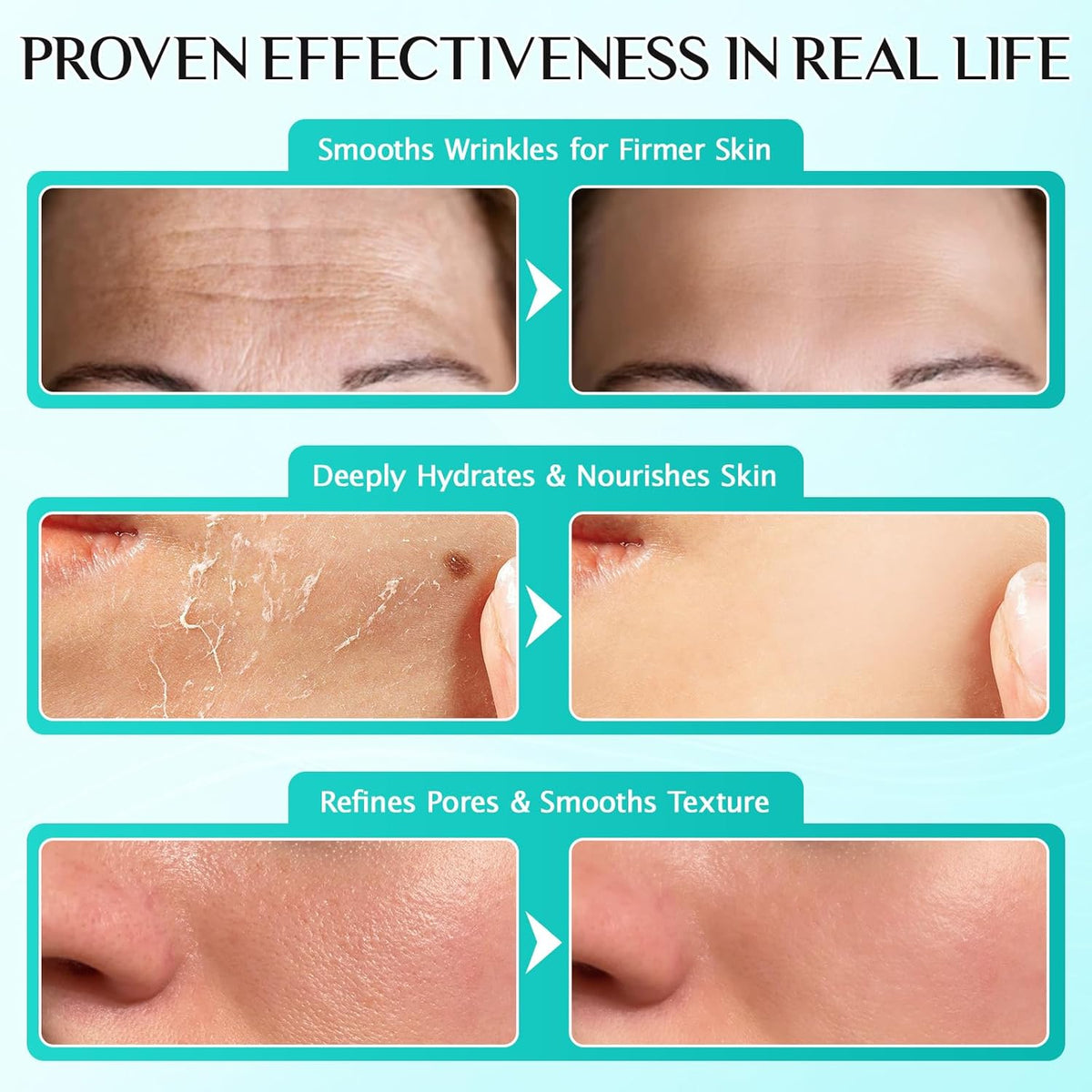 3% Hyaluronic Acid Serum for Face,Ultra-Hydrating Hyaluronic Acid Serum Tube Smooth Skin Deep