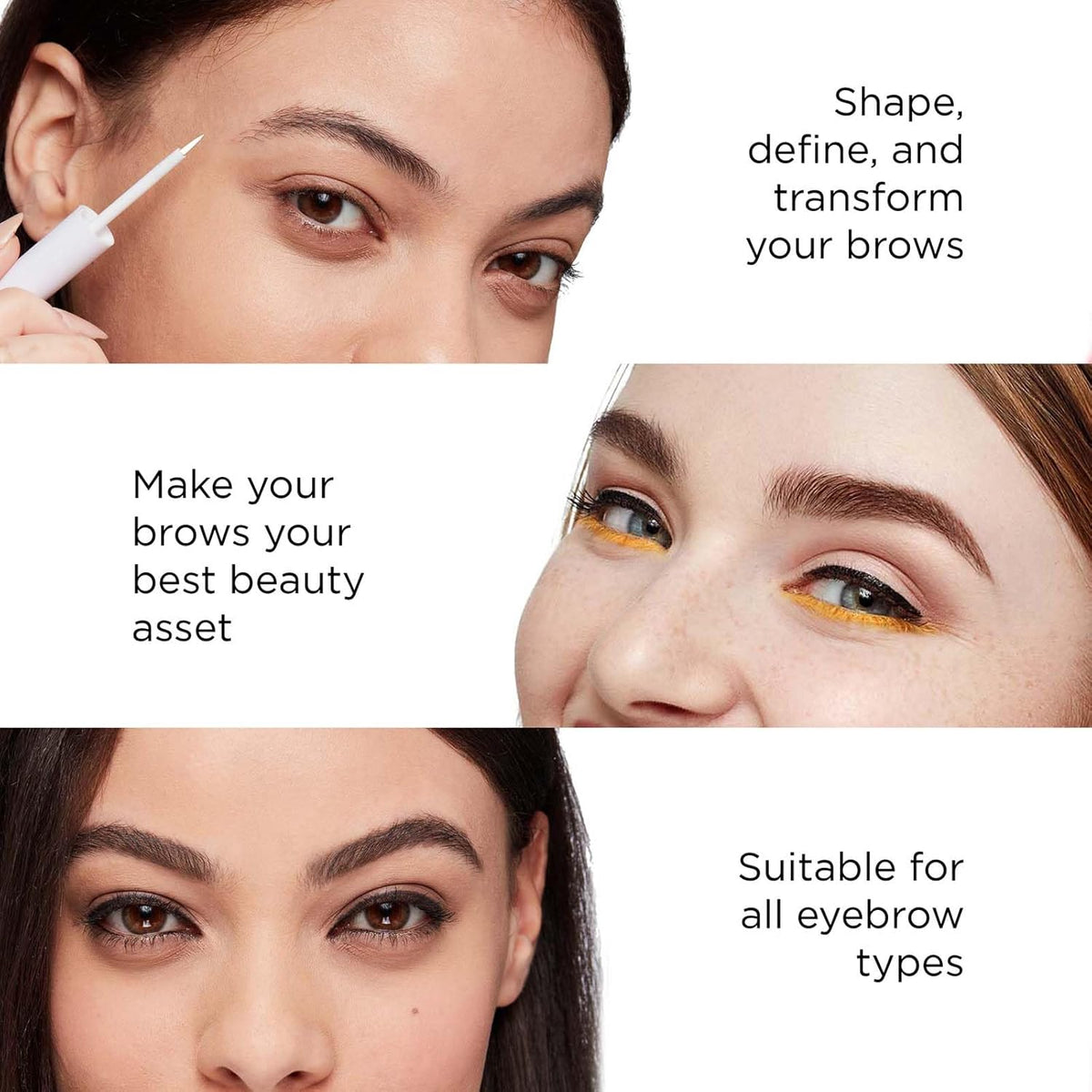 Arches and Halos Luxury Brow Building Pomade - Vegan Eyebrow Pomade - Creamy, Long Wearing Color