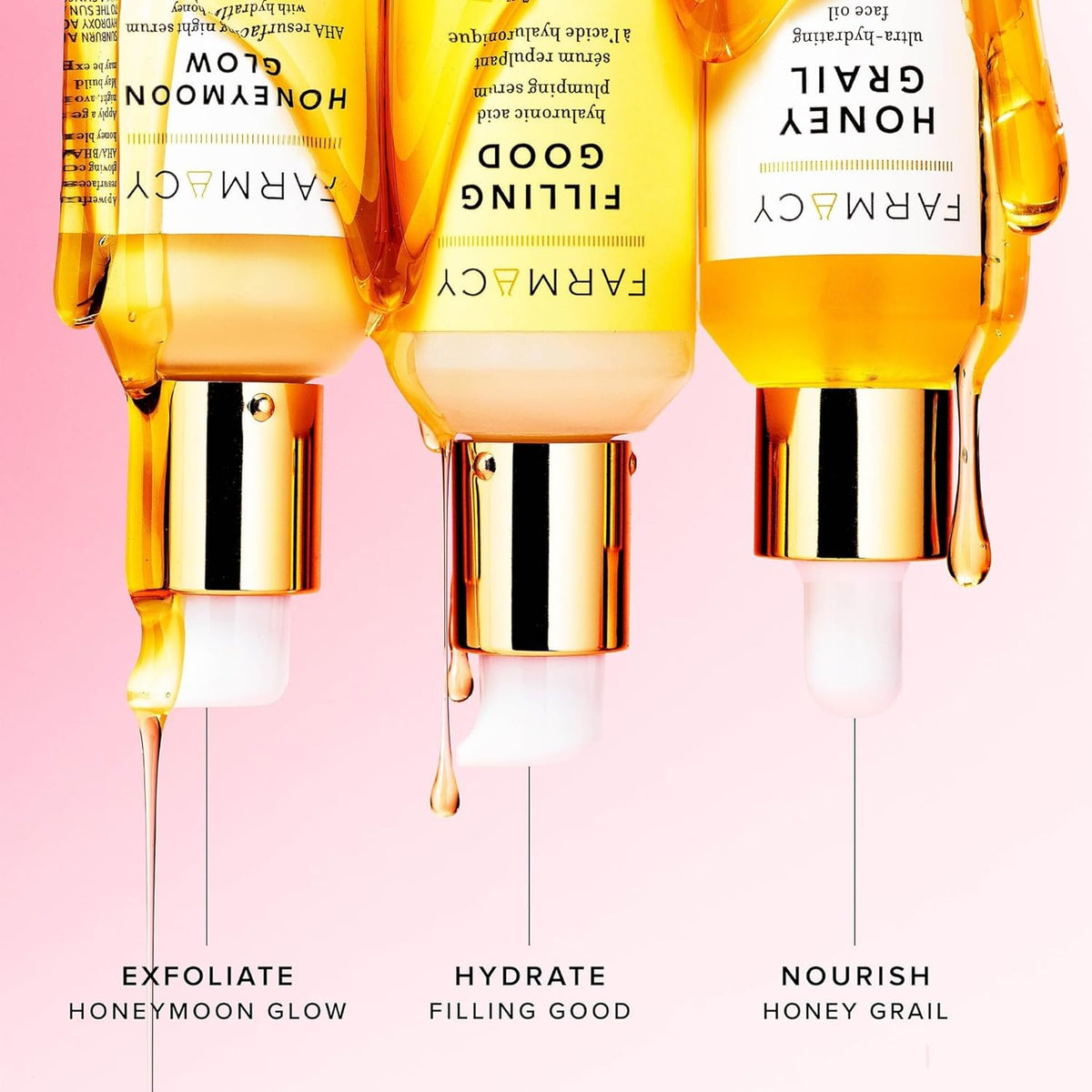Farmacy Hydrating Face Oil - Honey Grail Nourishing Oil for Skin & Hair - Infused with Sea