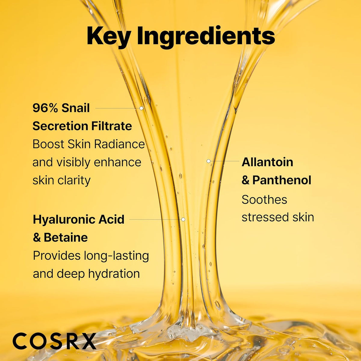 COSRX Snail Mucin Repairing Serum 100ml, Hydrating Serum for Face with Snail Secretion Filtrate for