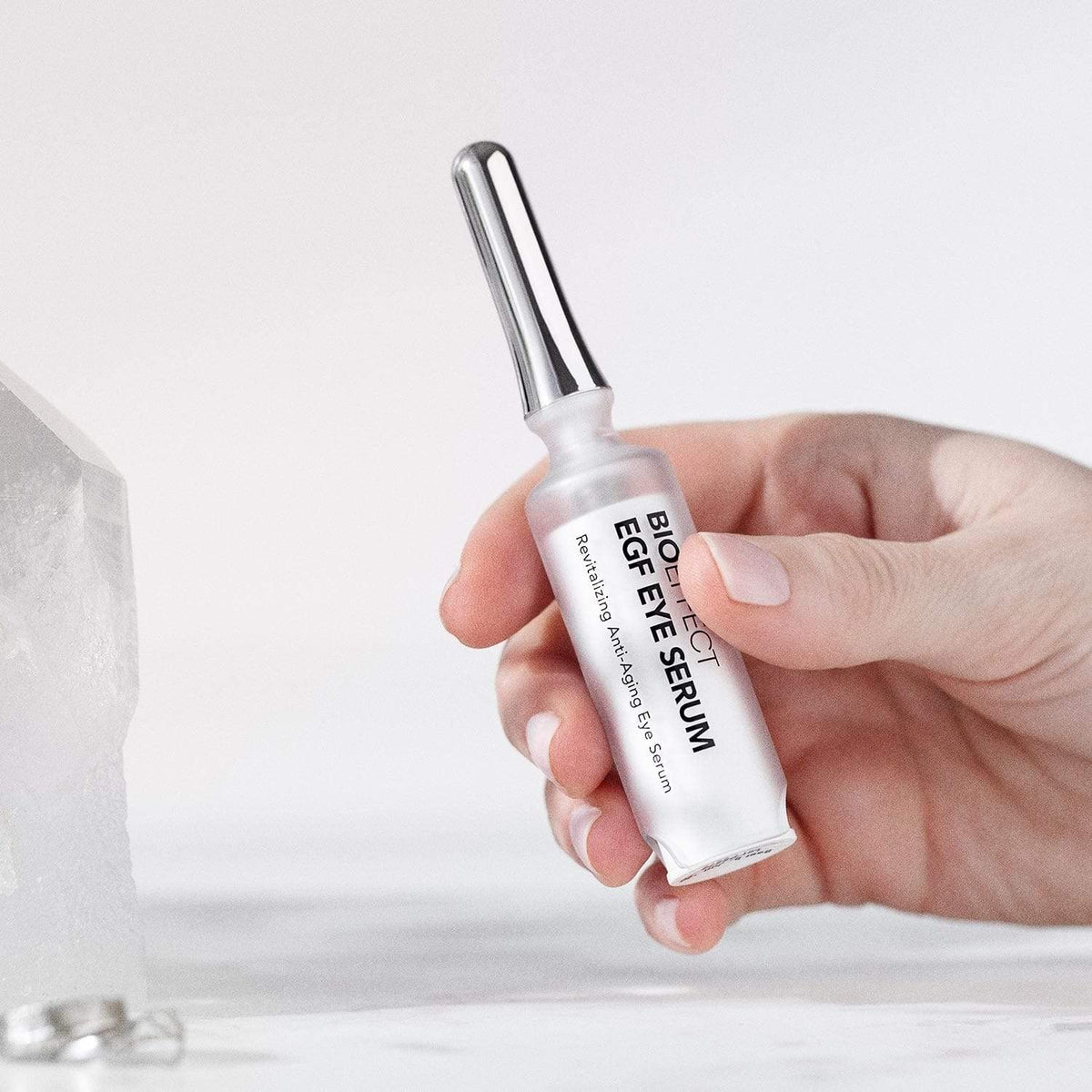 BIOEFFECT EGF Eye Serum with De-Puffer Rollerball, Anti-Aging, Moisturizing Contour Gel To Visibly