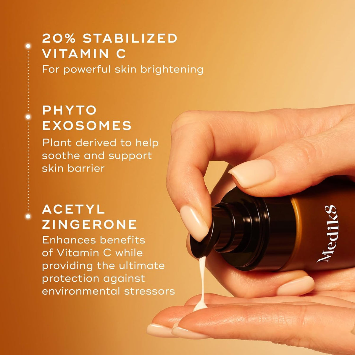 Medik8 C-Tetra Advanced - Balancing, Plumping, Hydrating Daily Vitamin C Serum with Hyaluronic
