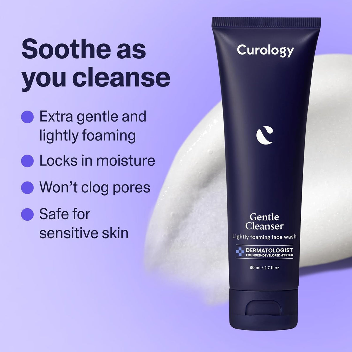 Curology Essentials Bundle, Emergency Spot Pimple Patches for Face, Gentle Facial Cleanser, and