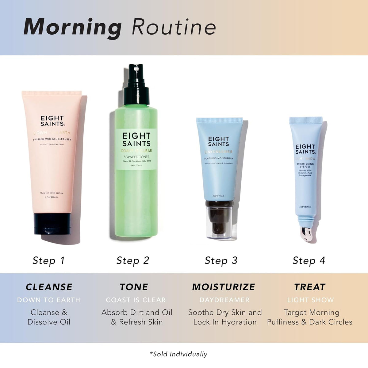 Eight Saints Daydreamer Soothing Anti Aging Face Moisturizer, Natural & Organic Fast Absorbing Oil