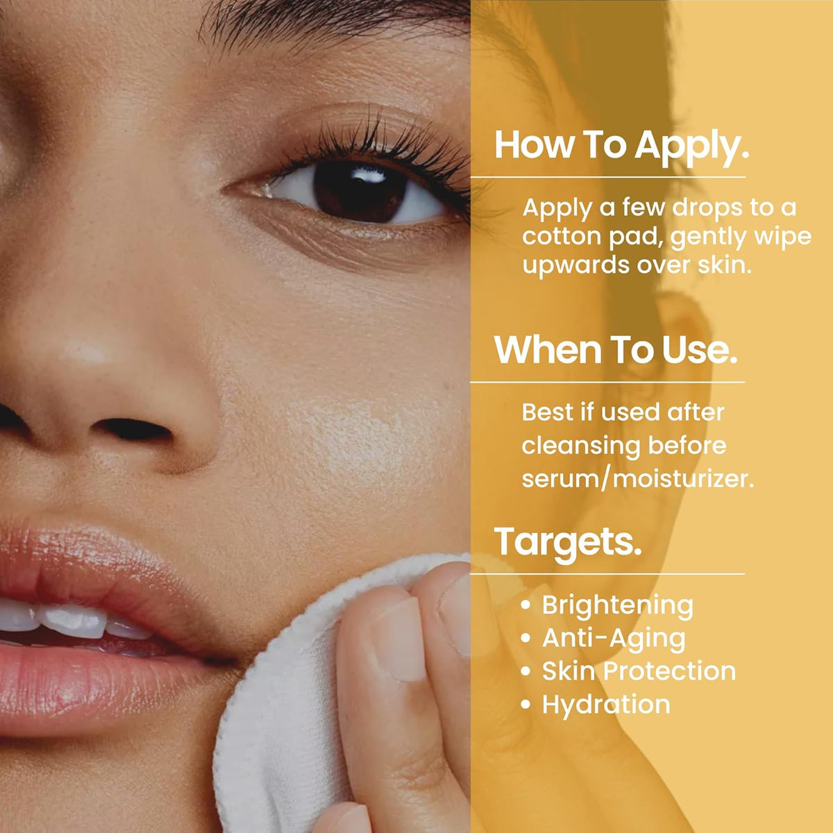 C-Brilliance Vitamin C Toner for Face Daily Witch Hazel Facial Astringent with Kakadu Plum and