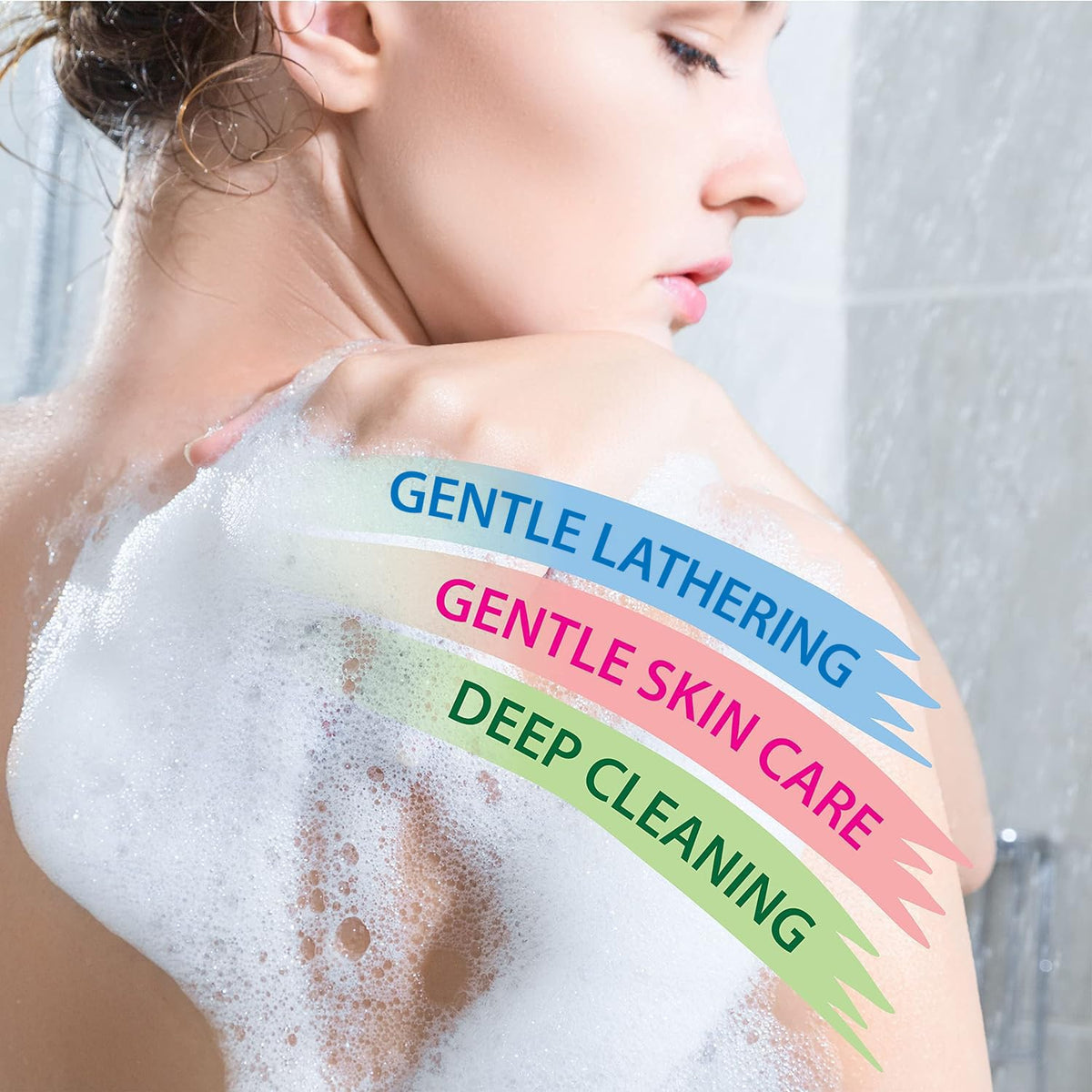 Dead Sea Collection Peach Body Wash for Women and Men - with Pure Dead Sea Minerals and Peach