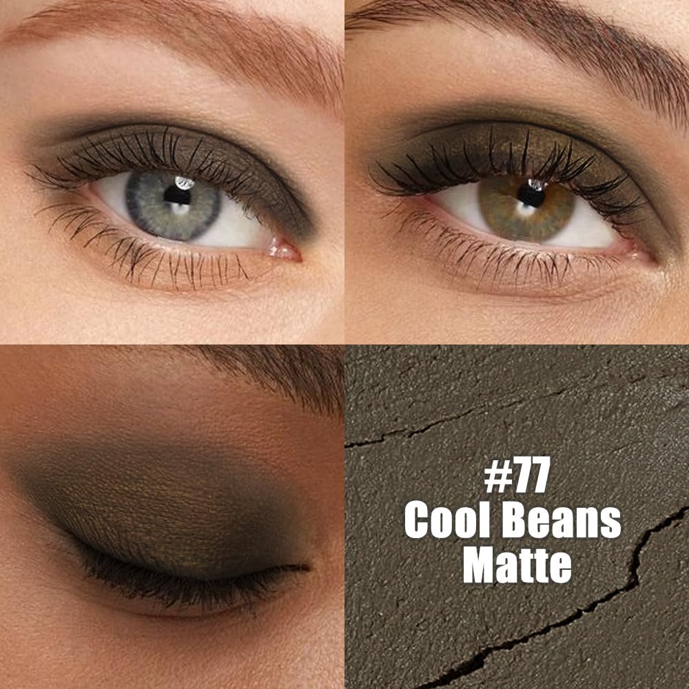Kaely Cream Eye Shadow Sticks, Cool Beans Matte Eyeliner Pencil Eyeshadow Palette Makeup, Eye