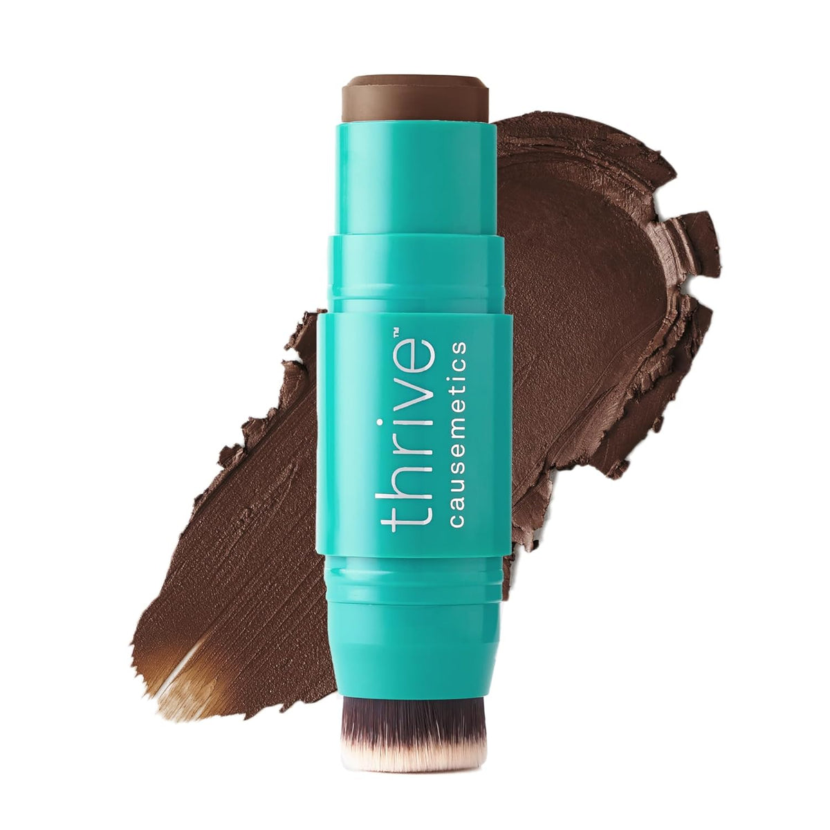 Thrive Causemetics Triple Threat Color Stick: Cream Bronzer & Contour Stick with Vitamin E, Evening