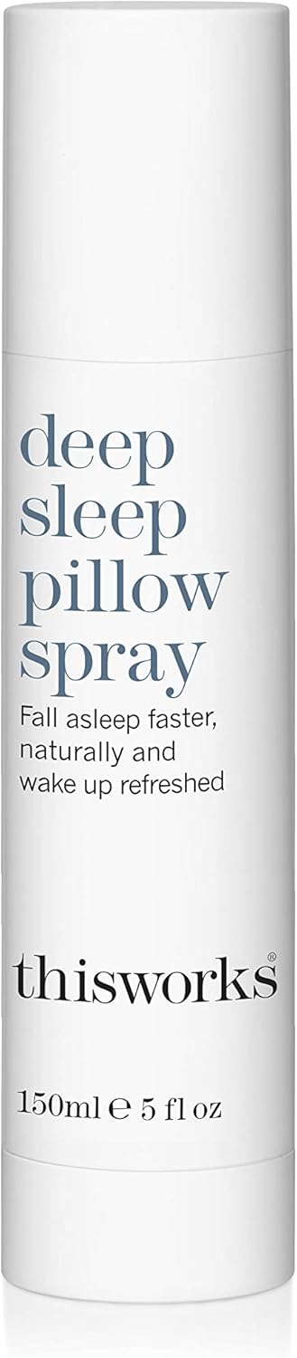 THISWORKS Deep Sleep Pillow Spray – Fast-Acting Natural Rest Formula with Essential Oils of
