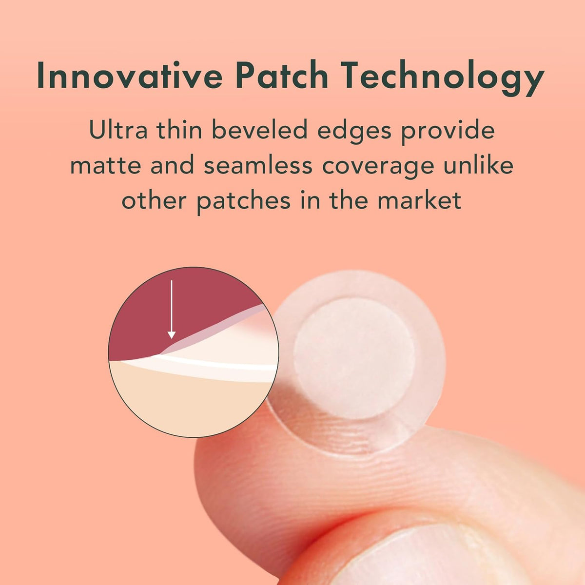 Rael Pimple Patches, Miracle Invisible Spot Cover - Hydrocolloid Acne Patch, Treatment for