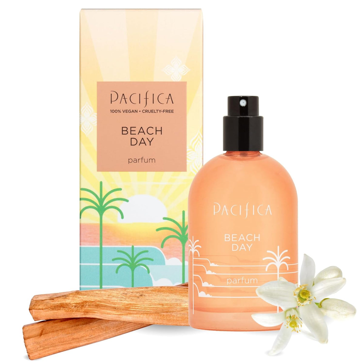 Pacifica Beach Day Spray Perfume, Fragrances, Bliss, Bergamont, Orange Flower, Sandalwood, Amber