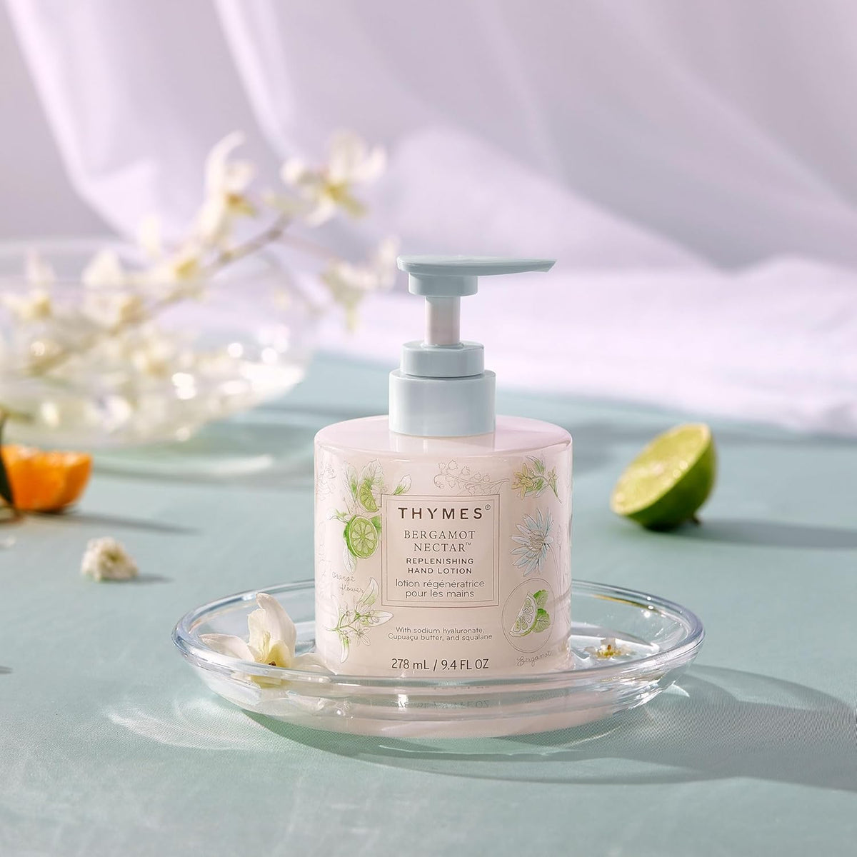 Thymes Replenishing Hand Lotion for Dry Skin - Daily Moisturizer Helps Reduce Dryness - Hand Lotion