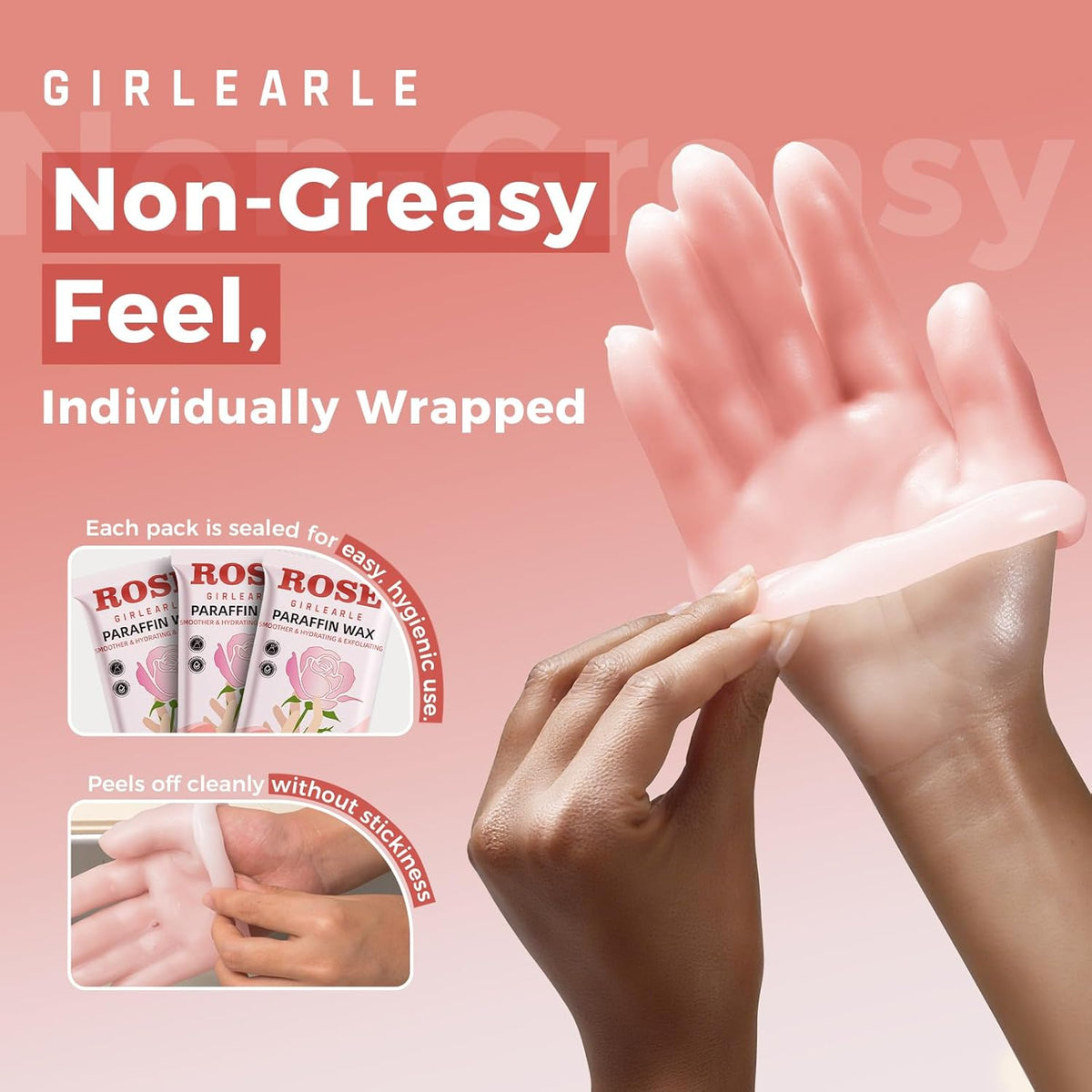 Paraffin Wax Refills 10 Packs for Paraffin Wax Bath Machine - for Dry Cracked Skin on Hands, Feet