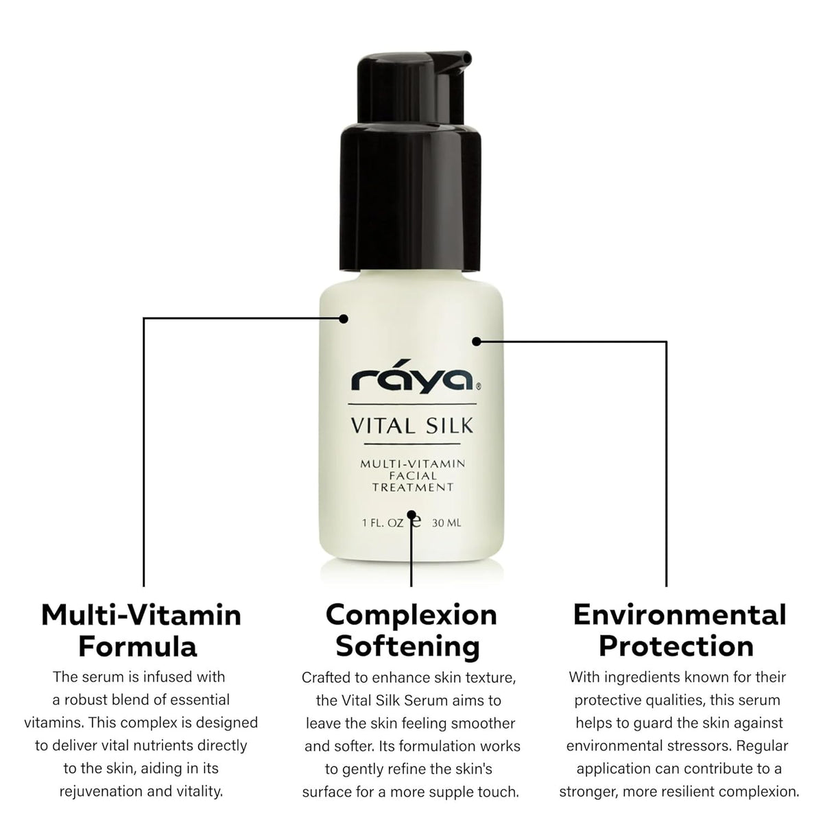 RAYA Vital Silk Serum (509) | Multi-Vitamin Facial Treatment for All Non-Sensitive Skin Beginning